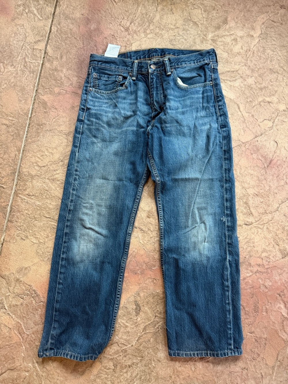 Levi's Men's Blue Straight-Leg Jeans